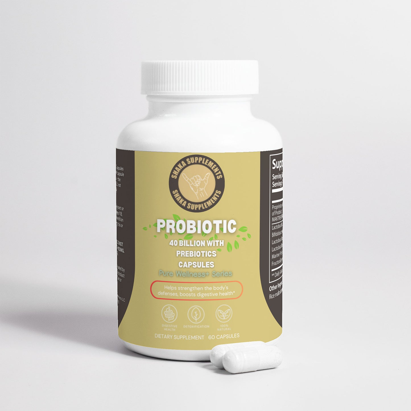 PROBIOTIC 40 BILLION WITH PREBIOTICS