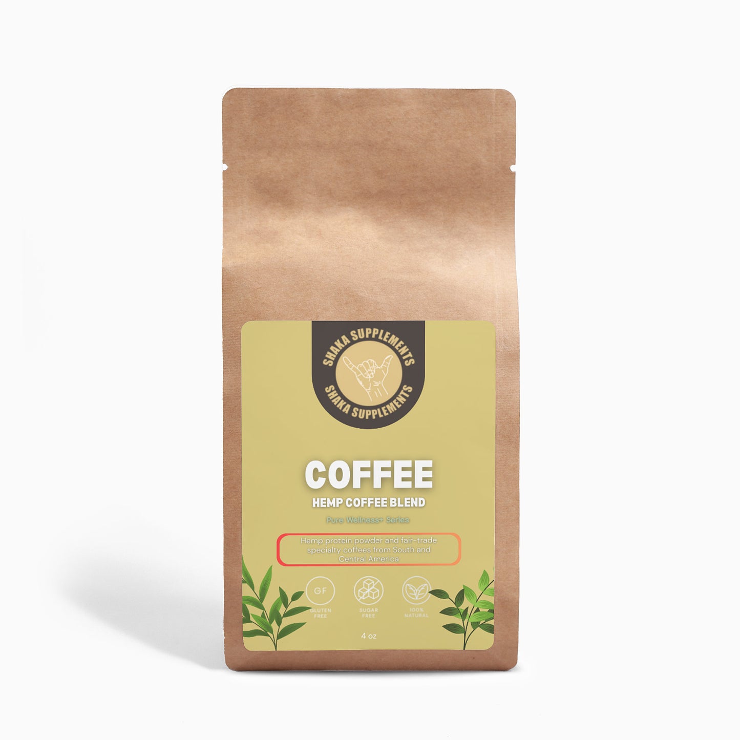 ORGANIC HELP COFFEE BLEND - MEDIUM ROAST 4OZ