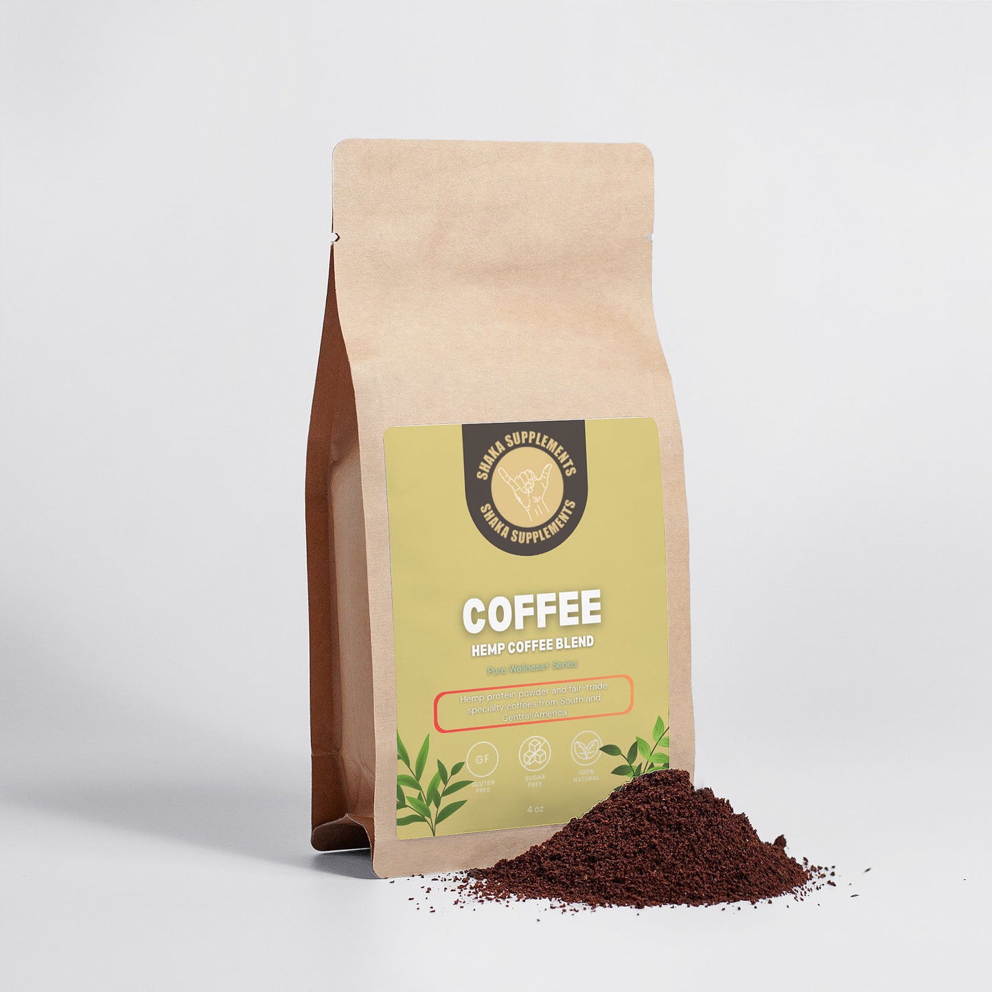 ORGANIC HELP COFFEE BLEND - MEDIUM ROAST 4OZ