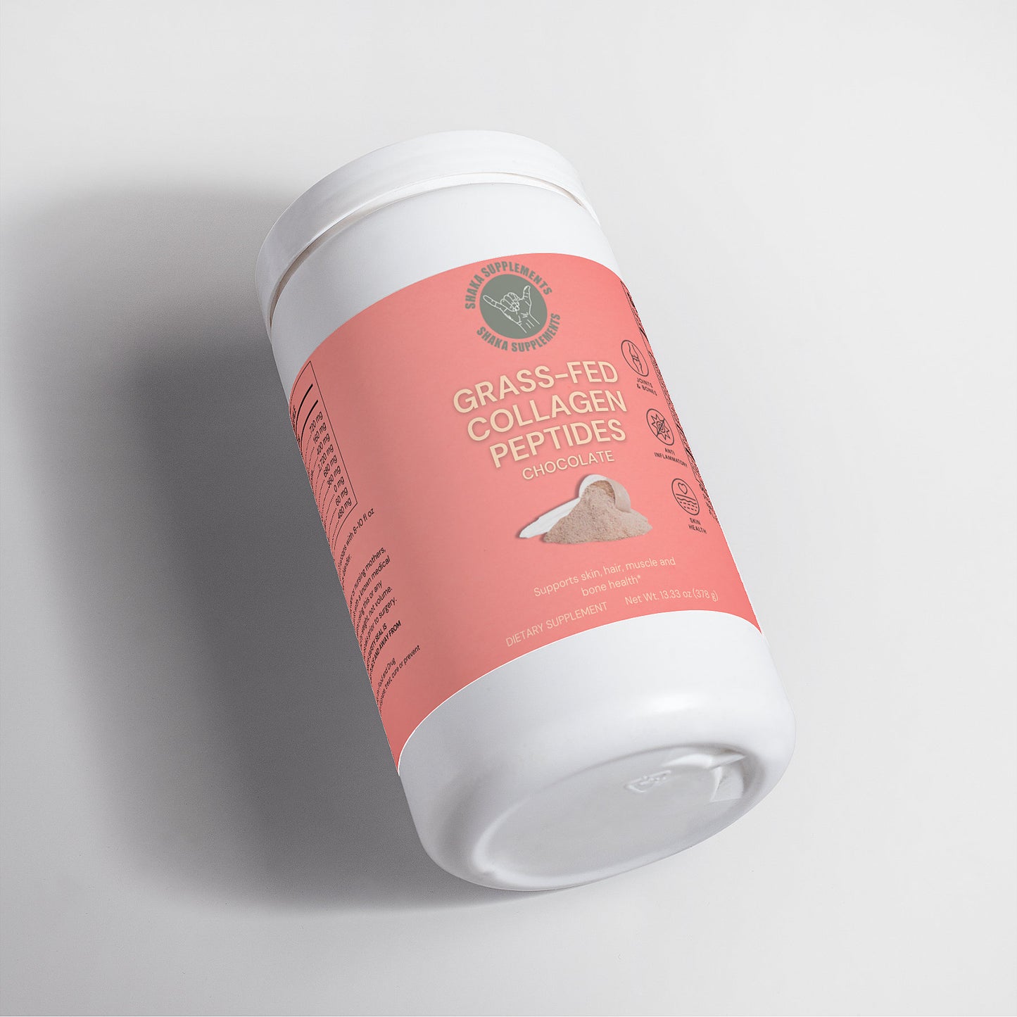 Grass-Fed Collagen Peptides Powder (Chocolate)