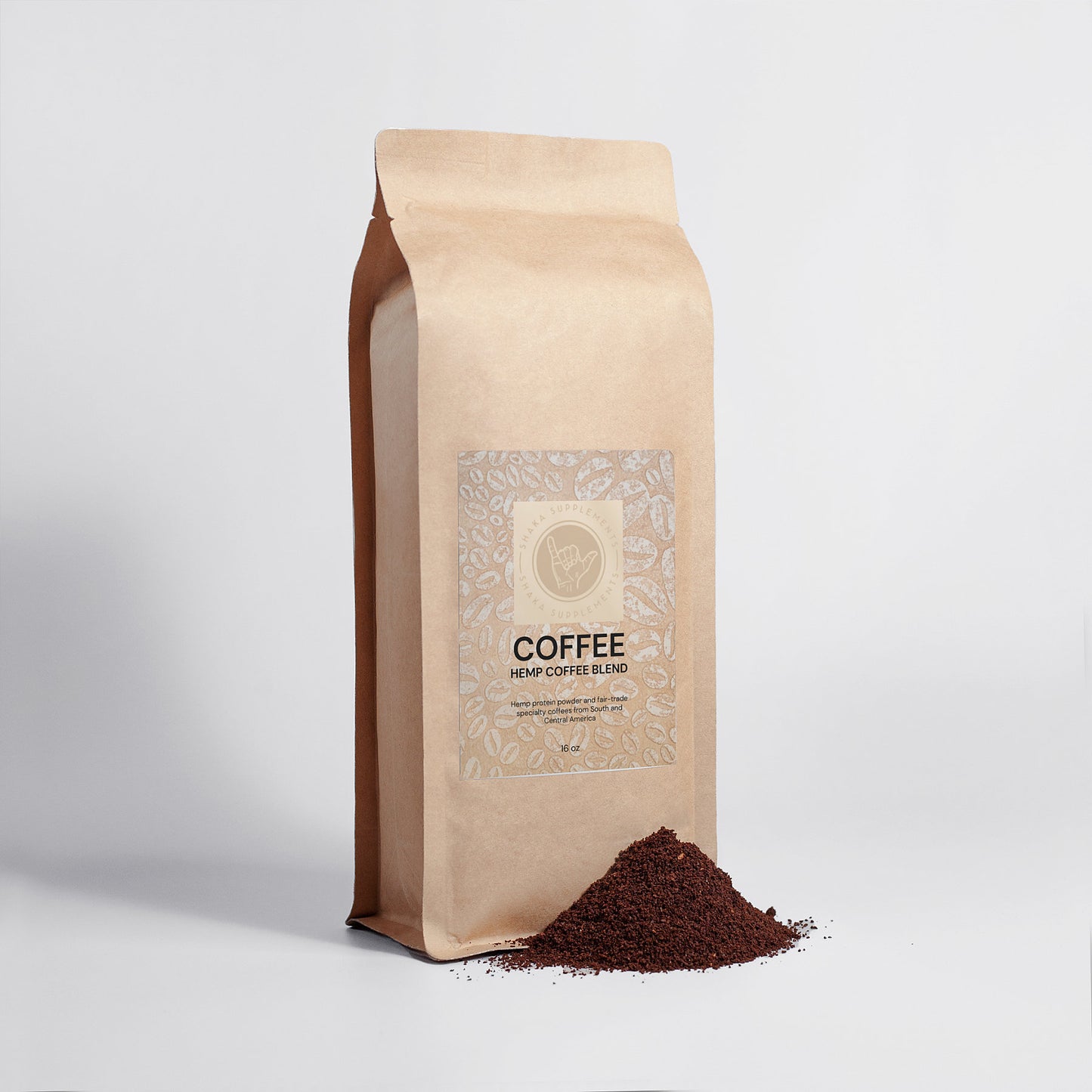 Hemp Coffee Blend - Medium Roast 16oz