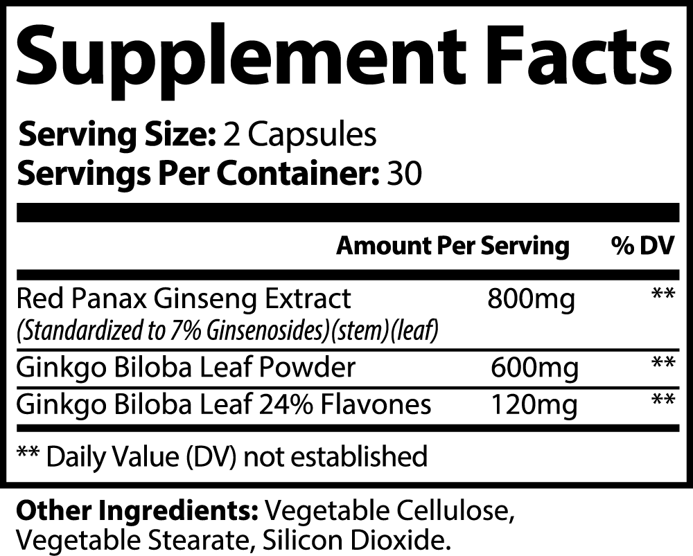 GINKO BILOBA + GINSENG