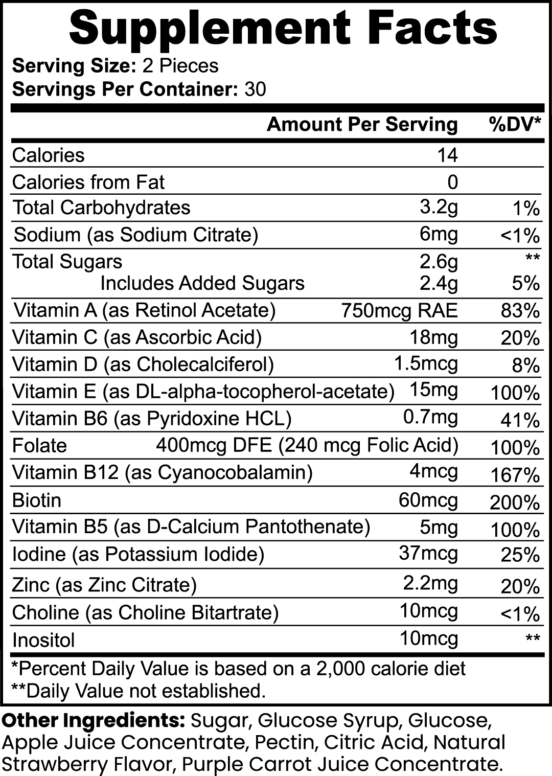 MULTI-VITAMIN GUMMIES